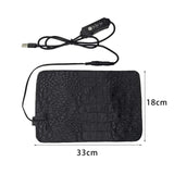 Maxbell 2x pet Heating Pad Blanket Thermal Warm for Cats Dogs Indoor Kitten 33cmX18cm
