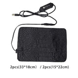 Maxbell 2x pet Heating Pad Blanket Thermal Warm for Cats Dogs Indoor Kitten 33cmX18cm