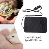 Maxbell 2x pet Heating Pad Blanket Thermal Warm for Cats Dogs Indoor Kitten 33cmX18cm