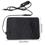 Maxbell 2x pet Heating Pad Blanket Thermal Warm for Cats Dogs Indoor Kitten 15cmX22cm