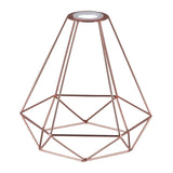 Maxbell Pendant Lamp Shade Diamond Shape Bracket Wire Antique Decoration for Ceiling