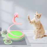 Maxbell Cat Spring Toy exercise Games Scratch Kitty IQ Training Kitten Bouncing Animal