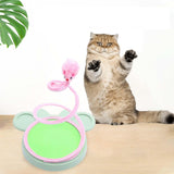 Maxbell Cat Spring Toy exercise Games Scratch Kitty IQ Training Kitten Bouncing Animal