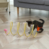 Maxbell Cat Tunnel Tube Collapsible Pet Interactive Toy for Puppy Supplies Mouse Straight