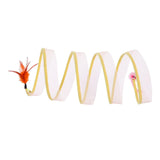 Maxbell Cat Tunnel Tube Collapsible Pet Interactive Toy for Puppy Supplies Mouse Straight