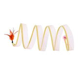 Maxbell Cat Tunnel Tube Collapsible Pet Interactive Toy for Puppy Supplies Mouse Straight