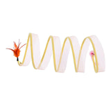 Maxbell Cat Tunnel Tube Collapsible Pet Interactive Toy for Puppy Supplies Mouse Straight
