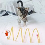 Maxbell Cat Tunnel Tube Collapsible Pet Interactive Toy for Puppy Supplies Mouse Straight