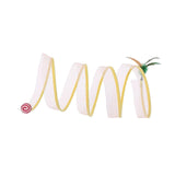 Maxbell Cat Tunnel Tube Collapsible Pet Interactive Toy for Puppy Supplies Sisal Straight