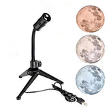 Maxbell Night Light Atmosphere Lamp Creative Nightlight for Birthday Home Decoration Moon Film