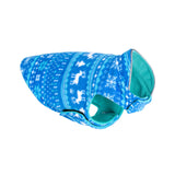 Maxbell Pet Dog Vest with Leash Hole Jacket Puppy Clothing Sleeveless Winter Cozy Blue M