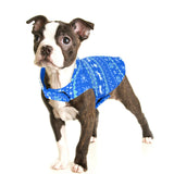 Maxbell Pet Dog Vest with Leash Hole Jacket Puppy Clothing Sleeveless Winter Cozy Blue XL