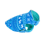 Maxbell Pet Dog Vest with Leash Hole Jacket Puppy Clothing Sleeveless Winter Cozy XXL Blue