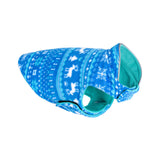 Maxbell Pet Dog Vest with Leash Hole Jacket Puppy Clothing Sleeveless Winter Cozy XXL Blue
