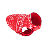 Maxbell Pet Dog Vest with Leash Hole Jacket Puppy Clothing Sleeveless Winter Cozy Red M