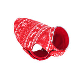 Maxbell Pet Dog Vest with Leash Hole Jacket Puppy Clothing Sleeveless Winter Cozy Red M