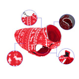 Maxbell Pet Dog Vest with Leash Hole Jacket Puppy Clothing Sleeveless Winter Cozy XXL Red