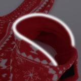 Maxbell Pet Dog Vest with Leash Hole Jacket Puppy Clothing Sleeveless Winter Cozy XXL Red