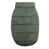 Maxbell Waterproof Winter Dogs Vest Easy Put On Off for Outdoor Indoor Small Dogs Green