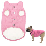 Maxbell Dog Winter Coat Lightweight apparel Clothes Puppy Coats Pet Supplies  Pink