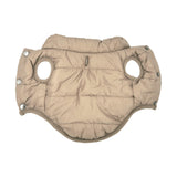 Maxbell Pet Dog Vest Jacket Warm Clothes Soft Small Medium Sized Dog Dog Coats Brown