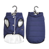 Maxbell Pet Dog Vest Jacket Warm Clothes Soft Small Medium Sized Dog Dog Coats Blue