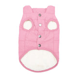 Maxbell Pet Dog Vest Jacket Warm Clothes Soft Small Medium Sized Dog Dog Coats Pink