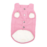 Maxbell Pet Dog Vest Jacket Warm Clothes Soft Small Medium Sized Dog Dog Coats Pink