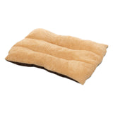 Maxbell Plush Dog Beds Washable Water Resistant Soft for Large Cat Stretch Sleeping Coffee