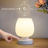 Maxbell Touch Control Table Lamp 3 Way Dimmable Simple Design for Bedroom Restaurant