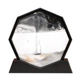 Maxbell Moving Sand Art Picture Flowing Sand Painting Quicksand Artistic Landscape Black Frame
