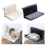 Maxbell Cat Hammock Seat Folding Comfortable Saving Space for Chair Window Gray