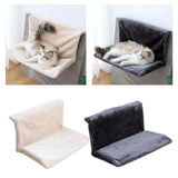 Maxbell Cat Hammock Seat Folding Comfortable Saving Space for Chair Window Gray