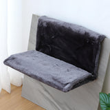 Maxbell Cat Hammock Seat Folding Comfortable Saving Space for Chair Window Gray