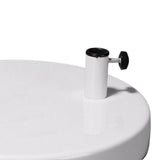 Maxbell Universal Metal Base for Table Lamp Adjustable Bottom Plate Desk Lamp Base White