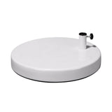 Maxbell Universal Metal Base for Table Lamp Adjustable Bottom Plate Desk Lamp Base White