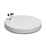 Maxbell Universal Metal Base for Table Lamp Adjustable Bottom Plate Desk Lamp Base White