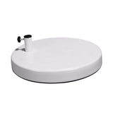 Maxbell Universal Metal Base for Table Lamp Adjustable Bottom Plate Desk Lamp Base White