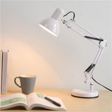 Maxbell Universal Metal Base for Table Lamp Adjustable Bottom Plate Desk Lamp Base White