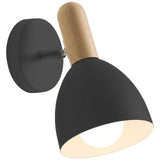 Maxbell Rotatable Wall Lamp E27 Decorative Lighting Corridor Kitchen Dining Room Black