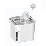 Maxbell 2.2L Cat Water Fountain Drinker Silent Portable for Pet Supplies Puppy With Adapter