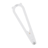 Maxbell Adjustable Door Strap Pet Supplies Keep Dog Out of Cat Feeder Pet Door Latch White