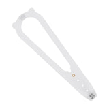 Maxbell Adjustable Door Strap Pet Supplies Keep Dog Out of Cat Feeder Pet Door Latch White