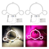 Maxbell Monkey Neon Sign Light Wall Hanging Elf Glowing for Banquet Hallway Ornament Warm White