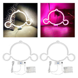 Maxbell Monkey Neon Sign Light Wall Hanging Elf Glowing for Banquet Hallway Ornament Warm White