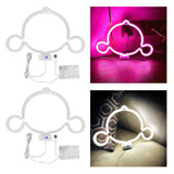 Maxbell Monkey Neon Sign Light Wall Hanging Elf Glowing for Banquet Hallway Ornament Warm White