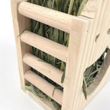 Maxbell Rabbit Hay Rack Hanging Hay Dispenser Grass Holder for Bunny Less Wasted