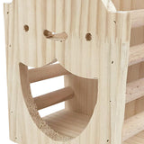 Maxbell Rabbit Hay Rack Hanging Hay Dispenser Grass Holder for Bunny Less Wasted