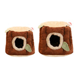 Maxbell Guinea Cave Bed Hideout Bedding Warm Supplies for Rat Bunny Squirrel 25cmx22cm
