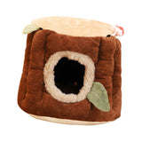 Maxbell Guinea Cave Bed Hideout Bedding Warm Supplies for Rat Bunny Squirrel 25cmx22cm